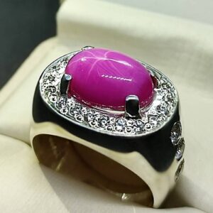 9 Carat Star Ruby Women Ring