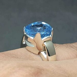 Blue Topaz Women’s Ring