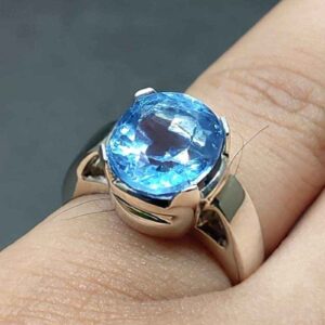 Blue Topaz Women’s Ring