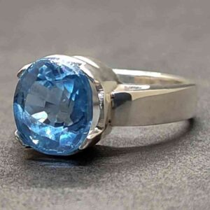Blue Topaz Women’s Ring