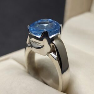 Blue Topaz Women’s Ring