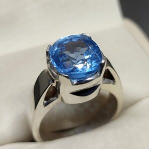 Blue Topaz Women’s Ring