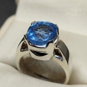 Blue Topaz Women’s Ring