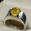 Natural Ceylon Yellow Sapphire Men’s Ring