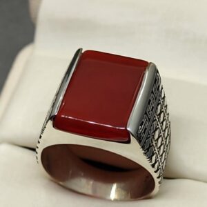 Turkish Aqeeq Ring