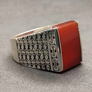 Turkish Aqeeq Ring