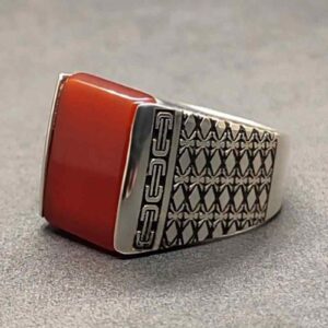 Turkish Aqeeq Ring