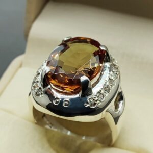 Oval Cut 16 Carat Color Changing Lab Alexandrite Sterling Silver 925, 14k, 18k Gold Handmade Women Anniversary Ring