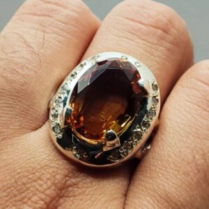 Oval Cut 16 Carat Color Changing Lab Alexandrite Sterling Silver 925, 14k, 18k Gold Handmade Women Anniversary Ring