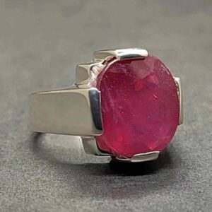 8.5 Carat Ruby Yaqoot Mens Ring