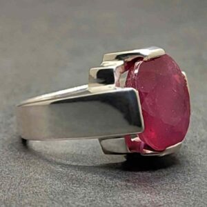 8.5 Carat Ruby Yaqoot Mens Ring