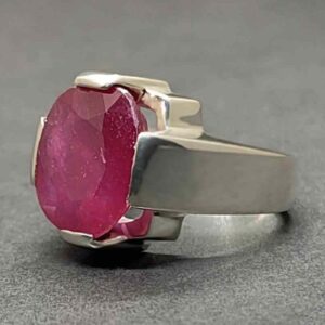 8.5 Carat Ruby Yaqoot Mens Ring