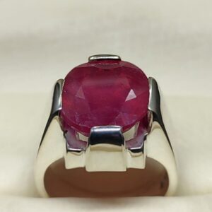 8.5 Carat Ruby Yaqoot Mens Ring