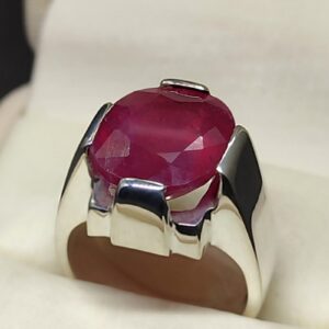 8.5 Carat Ruby Yaqoot Mens Ring