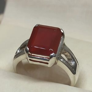 Brown Agate Women Ring