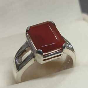 Brown Agate Women Ring