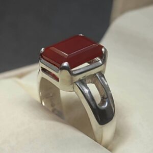 Brown Agate Women Ring