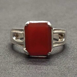 Brown Agate Women Ring