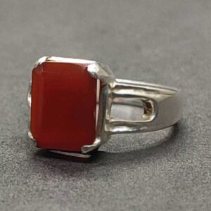 Brown Agate Women Ring
