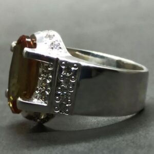 Oval Cut Color Changing Created Alexandrite Sterling Silver 925 Handmade Women Ring