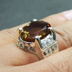 Oval Cut Color Changing Created Alexandrite Sterling Silver 925 Handmade Women Ring