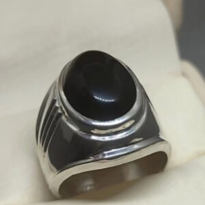 Natural Yemeni Blood Red Aqeeq Ring