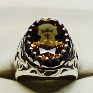 Oval Cut 12 Carat Alexandrite Men’s Ring