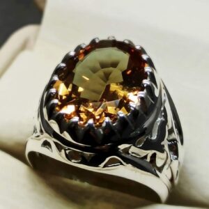 Oval Cut 12 Carat Alexandrite Men’s Ring